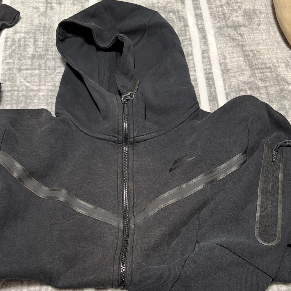 Nike Charcoal Hoodie with Zipper
